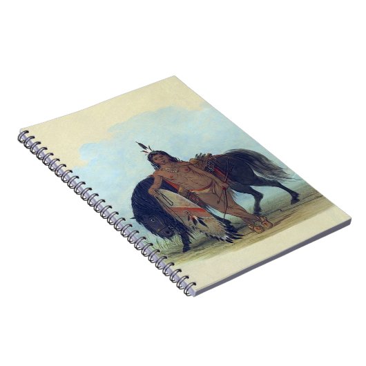 Cheyenne Indian Warrior Notizblock (Rechte Seite)