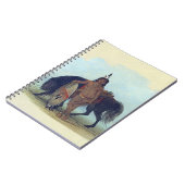 Cheyenne Indian Warrior Notizblock (Linke Seite)