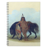 Cheyenne Indian Warrior Notizblock (Vorderseite)