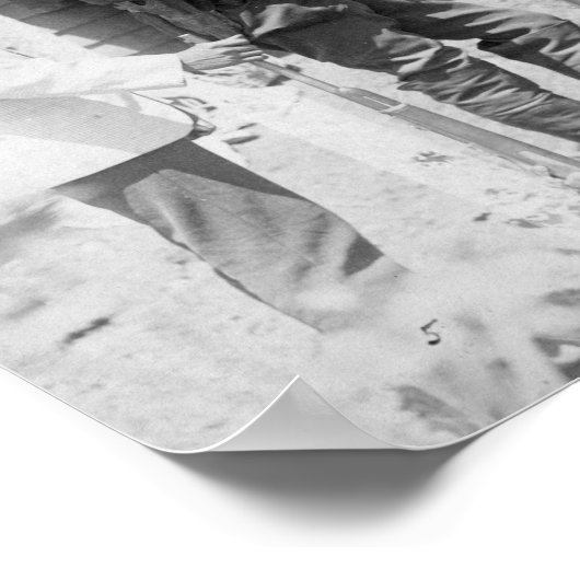 Cheyenne Men Converse mit White Poster (Ecke)