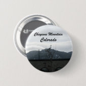 Cheyenne Mountain, Colorado Button (Vorne & Hinten)