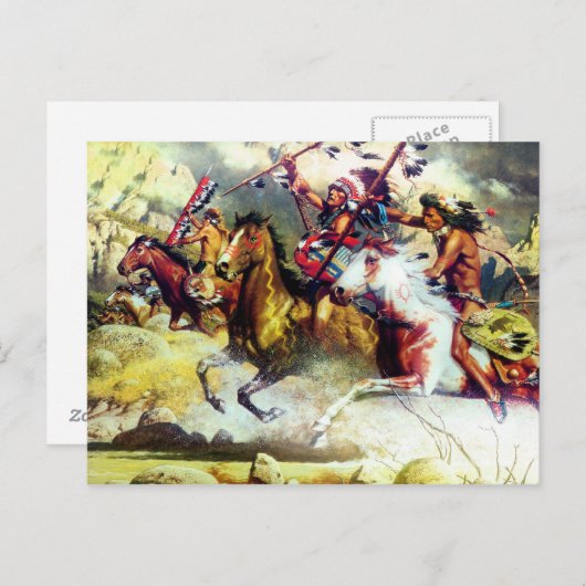 Cheyenne Postkarte (Vorne/Hinten)