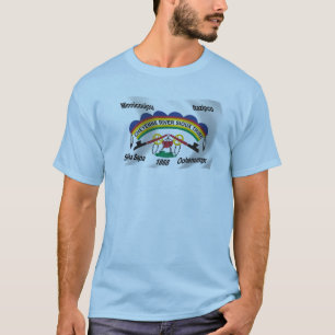 Cheyenne River Sioux Flag Hemd T-Shirt