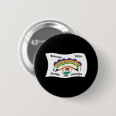Cheyenne River Sioux Flagge Knopf Button (Vorne & Hinten)