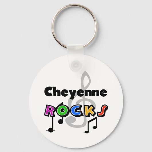 Cheyenne Rocks Schlüsselanhänger (Vorderseite)