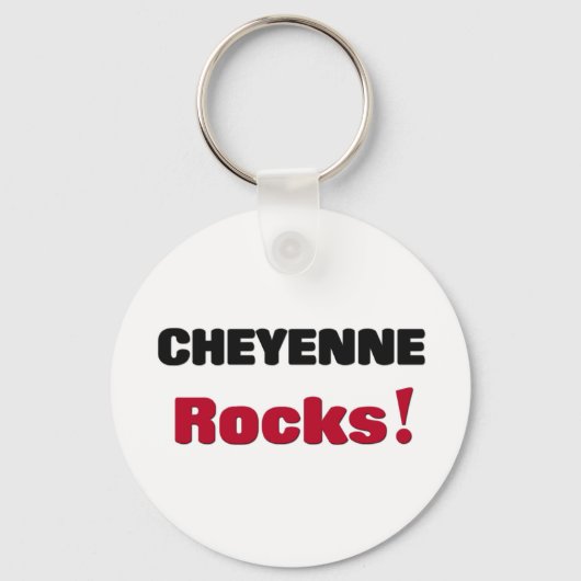 Cheyenne Rocks Schlüsselanhänger (Vorderseite)