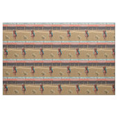 Cheyenne-Rodeo-Cowboy-Ochse-Team-Roping Gewebe Stoff (Yard (91,4 cm))