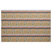 Cheyenne-Rodeo-Cowboy-Stier-Reitgewebe Stoff (Yard (91,4 cm))