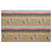 Cheyenne-Rodeo-Cowboy-Stier-Reitgewebe Stoff (Fat Quarter (45,7 x 55,9 cm))