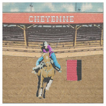 Cheyenne-Rodeo-Cowgirl-Fass-Laufen