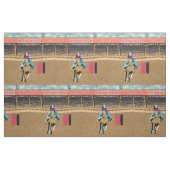 Cheyenne-Rodeo-Cowgirl-Fass-Laufen Stoff (Fat Quarter (45,7 x 55,9 cm))