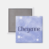 Cheyenne Starry Magnet (Vorderseite/Rückseite)