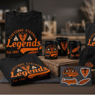 Cheyenne Strong Legenden Trending Design T-Shirt