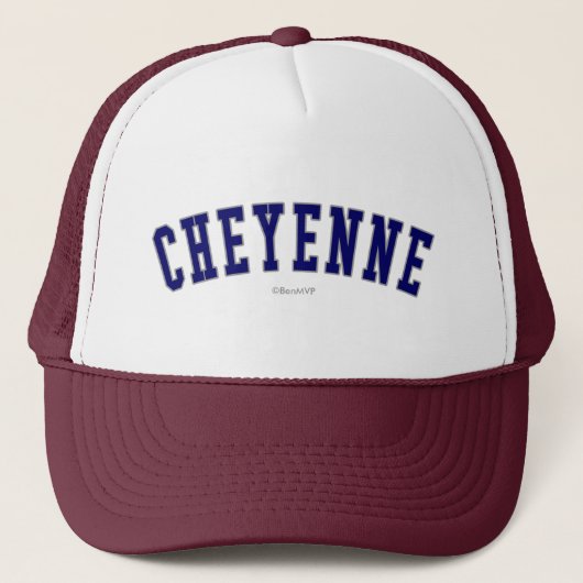 Cheyenne Truckerkappe (Vorderseite)