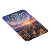 Cheyenne USA Magnet (Rechte Seite)