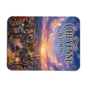 Cheyenne USA Magnet (Horizontal)
