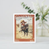 Cheyenne Vintag Songbook Cover Postkarte (Stehend Vorderseite)