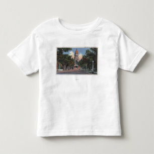Cheyenne, WY - Ansicht der Staats-Hauptstadt und Kleinkind T-shirt