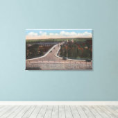 Cheyenne, WY - Viadukt & Hauptausgang für Motor Leinwanddruck (Insitu (Holzboden))