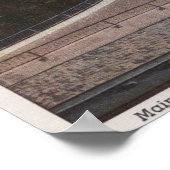 Cheyenne, WY - Viadukt & Hauptausgang für Motor Poster (Ecke)