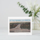 Cheyenne, WY - Viadukt & Hauptausgang für Motor Postkarte (Stehend Vorderseite)
