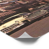 Cheyenne Wyoming, 1960er Downtown View Poster (Ecke)