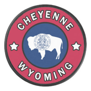 Cheyenne Wyoming Eishockey Puck