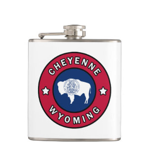Cheyenne Wyoming Flachmann
