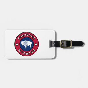 Cheyenne Wyoming Gepäckanhänger