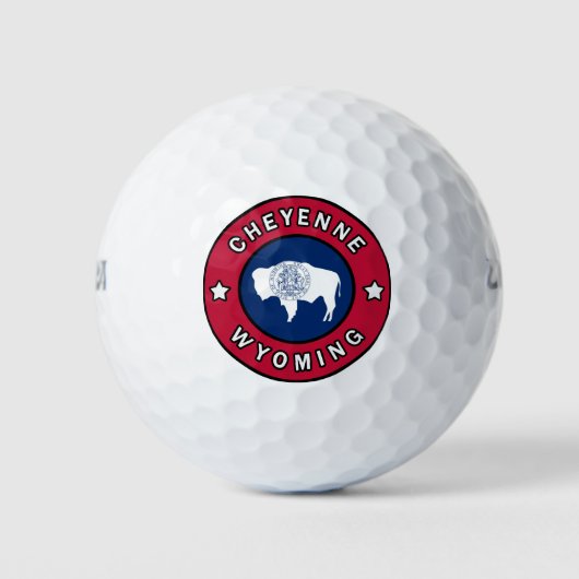 Cheyenne Wyoming Golfball (Vorderseite)