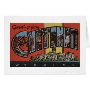 Cheyenne, Wyoming - Große Buchstabenszenen
