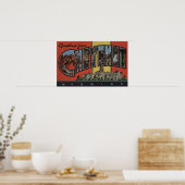 Cheyenne, Wyoming - Große Buchstabenszenen Poster (Küche)
