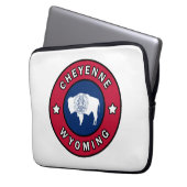Cheyenne Wyoming Laptopschutzhülle (Vorderseite Links)