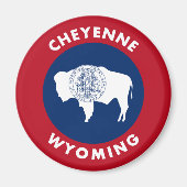 Cheyenne Wyoming Magnet (Vorne)