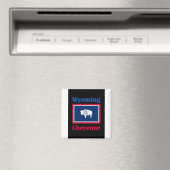 Cheyenne Wyoming Magnet (In Situ (Geschirrspüler))