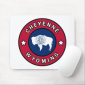 Cheyenne Wyoming Mousepad (Mit Mouse)