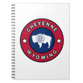 Cheyenne Wyoming Notizblock (Vorderseite)
