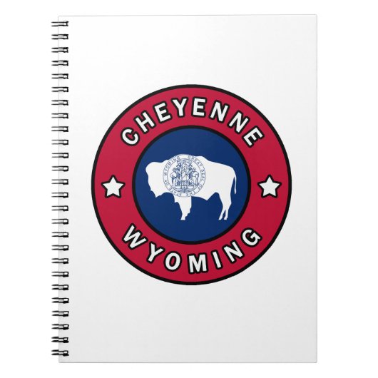 Cheyenne Wyoming Notizblock (Vorderseite)