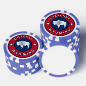 Cheyenne Wyoming Pokerchips (Stapel)