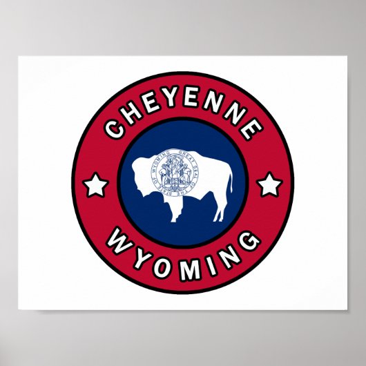 Cheyenne Wyoming Poster (Vorne)