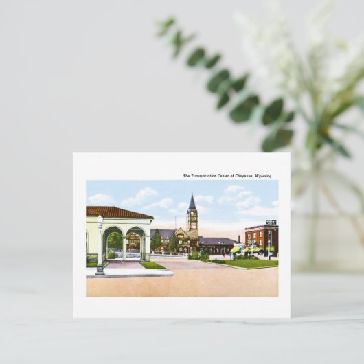 Cheyenne, Wyoming Postkarte (Stehend Vorderseite)