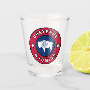 Cheyenne Wyoming Schnapsglas