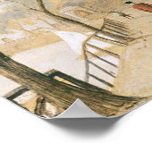 Cheyne Walk, Chelsea, 1857 Poster (Ecke)