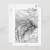 Chez les Passes Vintage Postkarte (Vorne/Hinten)