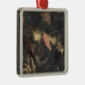 Chez Maxime Ornament Aus Metall (Rechts)