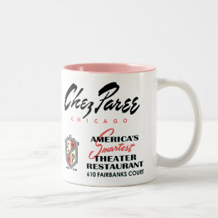 Chez Paree, Nightclub, Chicago, IL Zweifarbige Tasse