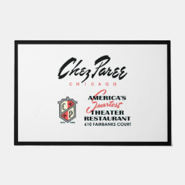 Chez Paree, Theater Restaurant, Chicago, IL Fußmatte