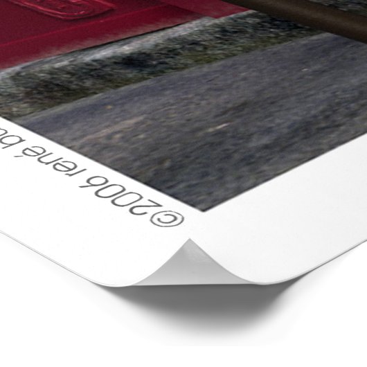 CHEZ RAYMOND POSTER (Ecke)