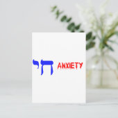 CHI ANXIETY POSTKARTE (Stehend Vorderseite)