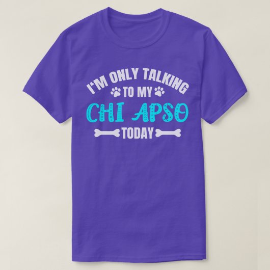 Chi Apso Owner T-Shirt (Design vorne)